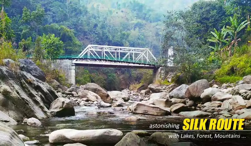 4n 5d silk route tour package booking from njp with rongpokhole from naturewings