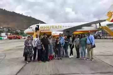 Dinesh Garg enjoying Bhutan Trip