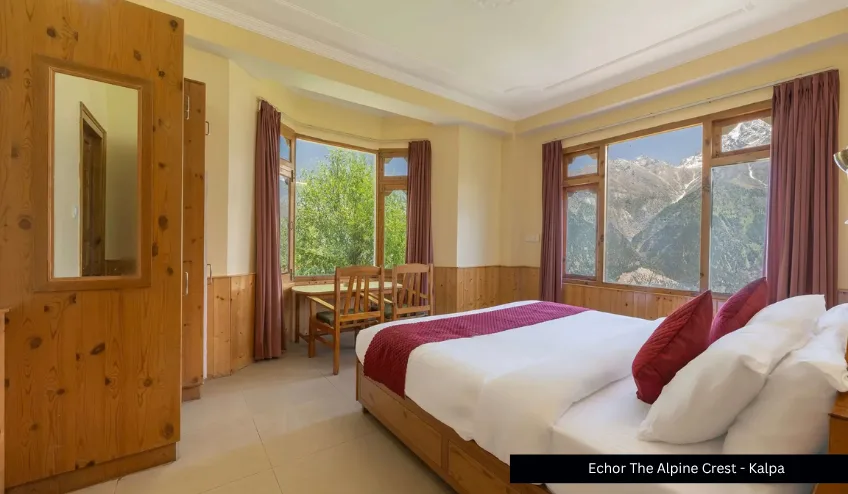 Echor The Alpine Crest Kalpa luxury mountain stay in Himachal Pradesh