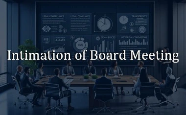 Notice of Board Meeting