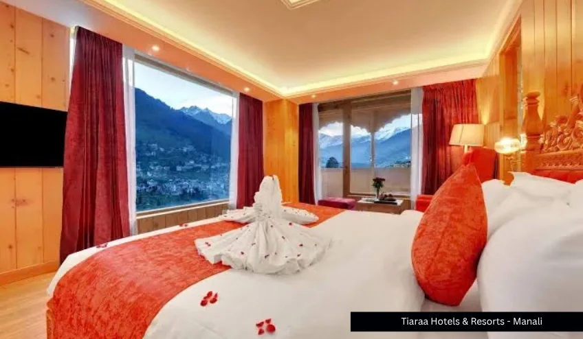 Luxury accommodation at Tiaraa Hotels and Resorts Manali Himachal Pradesh