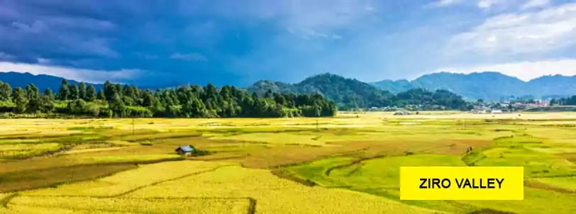 arunachal package tour from guwahati, assam with ziro valley