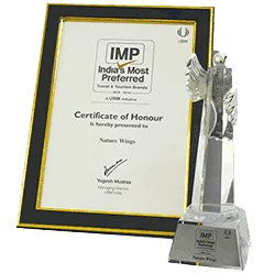 India's most preferred travel tourism brand Award for Andaman Tour