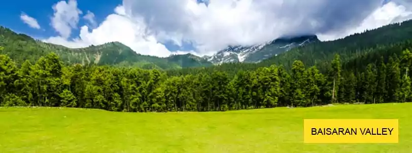 baisaran valley package tour from pahalgam with NatureWings