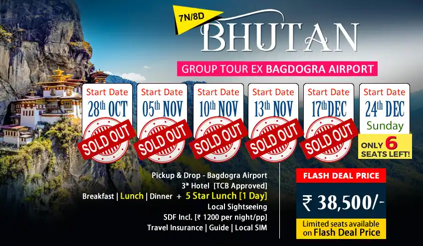 bhutan b2b package tour from phuentsholing, jaigaon, alipurduar