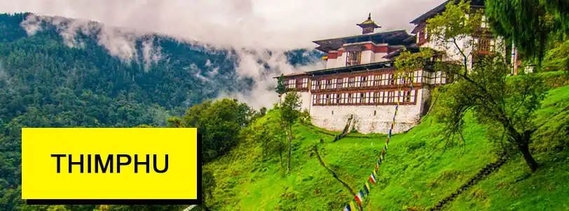 Bhutan Package Tour from Delhi Airport with NatureWings
