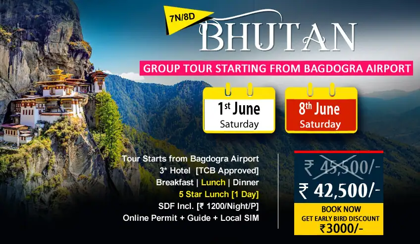 bhutan package tour from Delhi