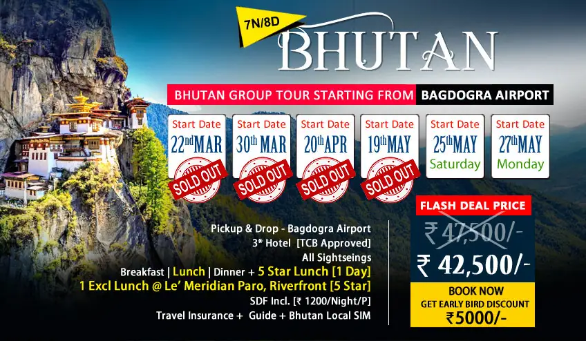 Bhutan Package Tour from Surat