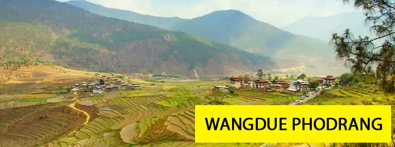 bhutan tour with wangdue phodrang from pune india