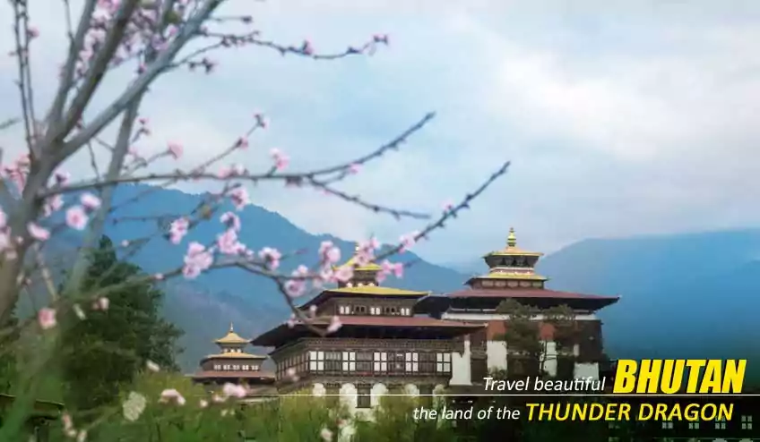 bhutan package tour from Delhi with naturewings