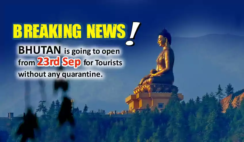 Bhutan Package Tour from Mumbai with Pre-Purchased Chartered Flight Ticket from Mumbai
