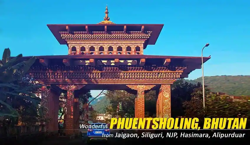 bhutan package tour from phuentsholing town - from NatureWings Holidays