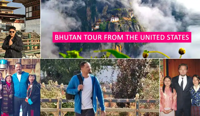 bhutan package tour from usa - united states of america with NatureWings Holidays