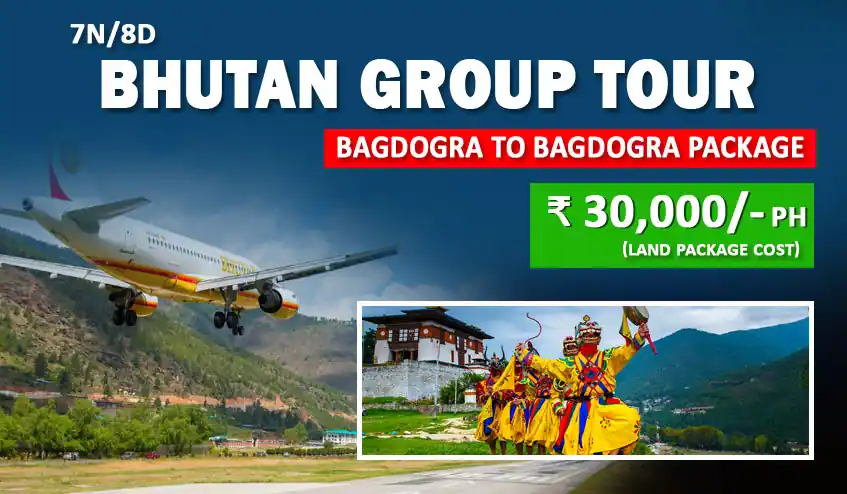 bhutan tour plan from bagdogra with naturewings holidays ltd