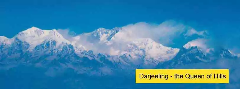 with darjeeling package tour view mezmerising Mt. Kanchenjungha - worlds third highest peak