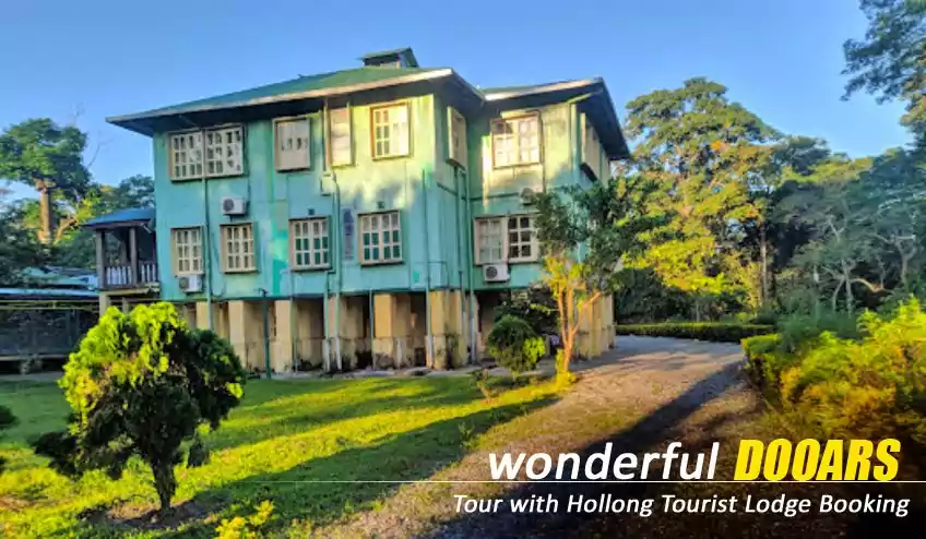 jaldapara hollong tourist lodge booking cost for dooars tour package naturewings