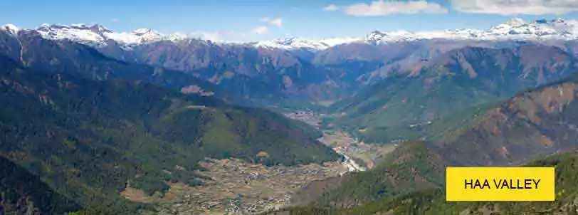 haa valley tour package in bhutan booked from NatureWings - Bhutan Tour Specialist from Ahmedabad and Surat