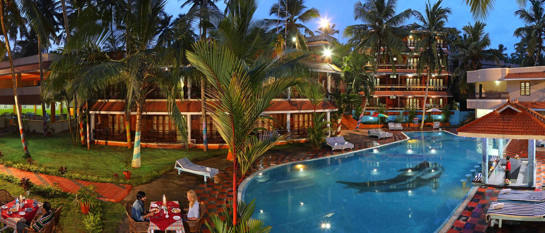 Kerala luxury tour package with Jasmine Palace Kovalam