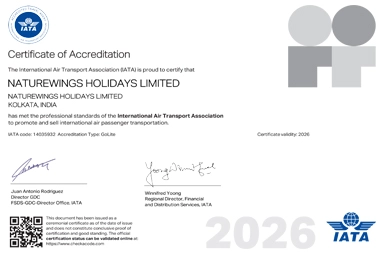 India's most preferred travel tourism brand Award - NatureWings