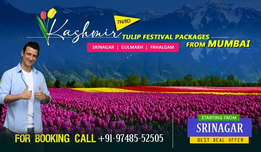 Kashmir package tour from Mumbai