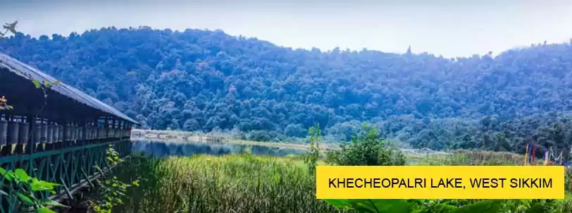 Khecheopalri Lake tour during Pelling Tour from NJP or Bagdogra