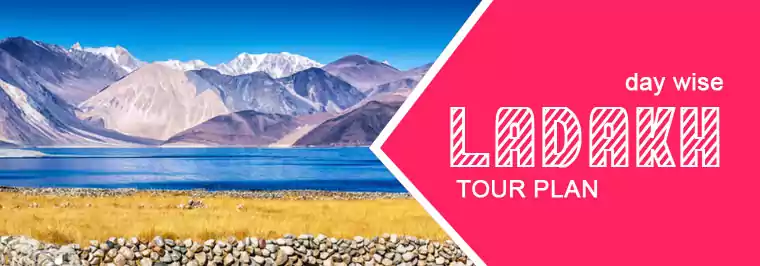 leh, ladakh package tour itinerary