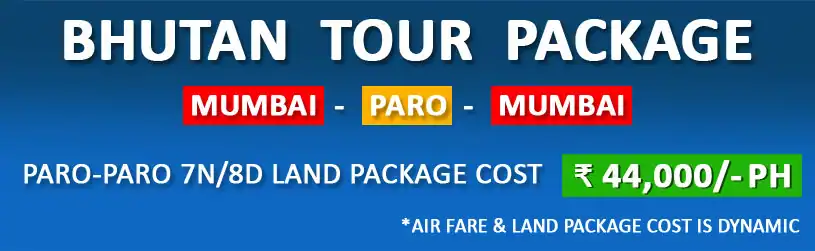 Bhutan Package Tour Booking from Mumbai with NatureWings