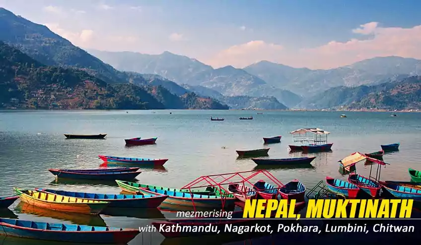 nepal package tour with pokhara phewa lake boat ride - NatureWings