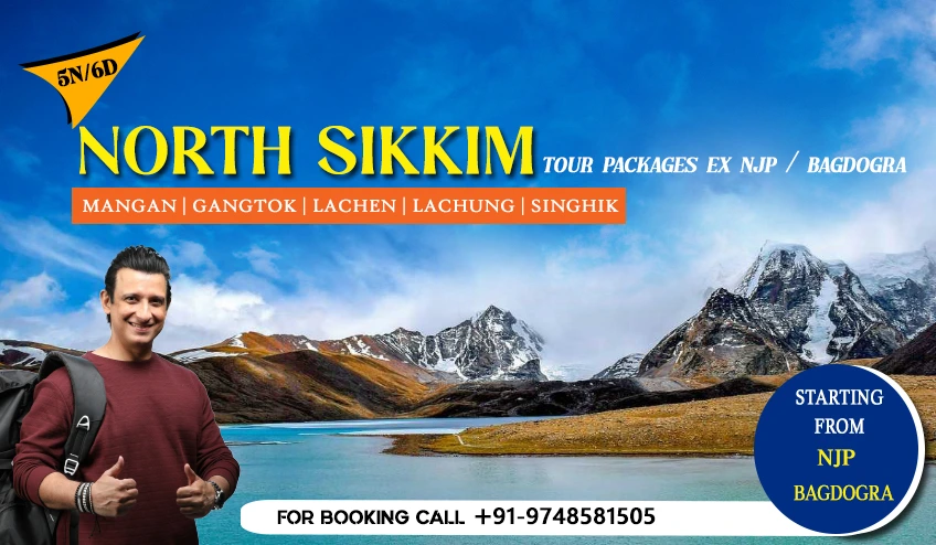 north sikkim tour packages from njp station bagdogra airport with gangtok