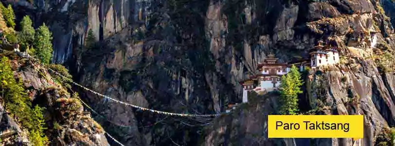 paro taksang tigers nest monastery trek in bhutan package tour from Ahmedabad and Surat