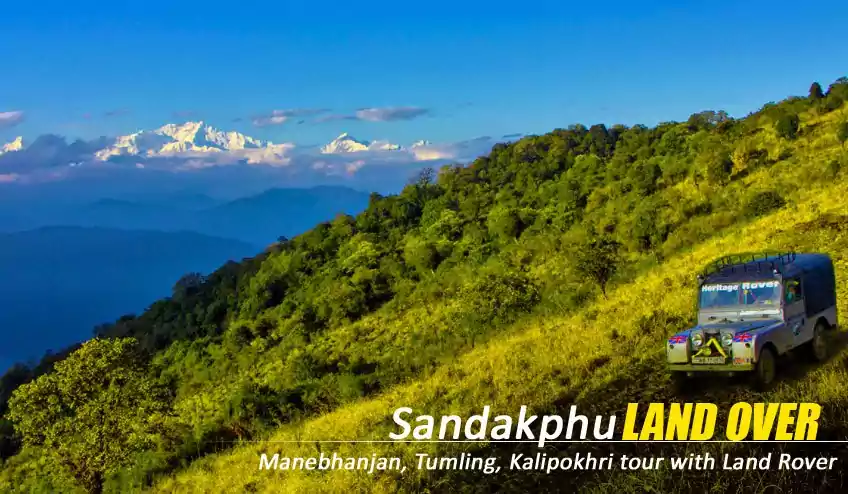 Land Rover Booking from Manebhanjan to Sandakphu Tour