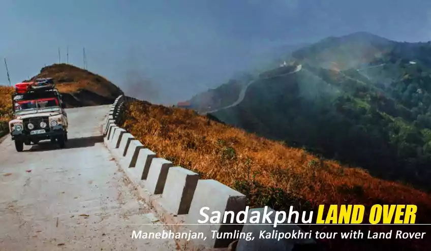 Sandakphu Land Rover Package Fare from Manebhanjan