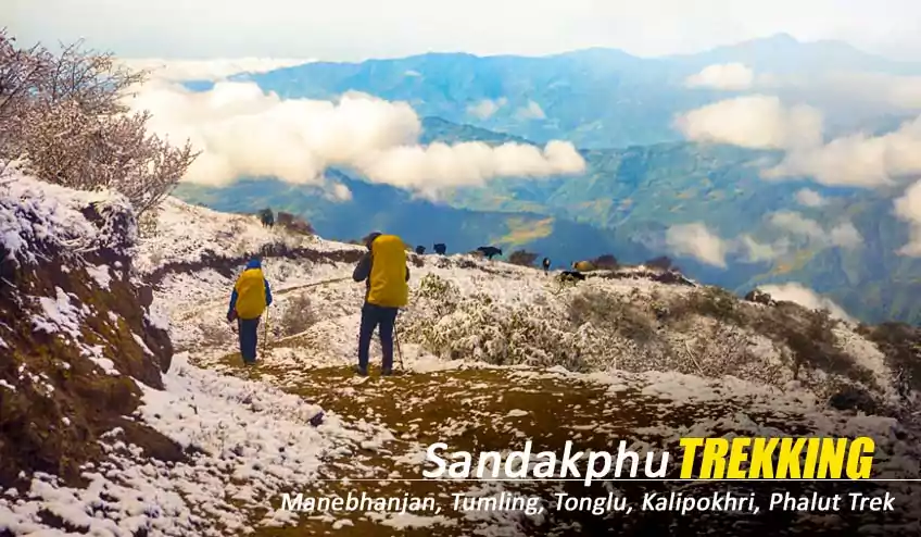Sandakphu Trekking Booking in October to December 2023 Trekking Season Specal