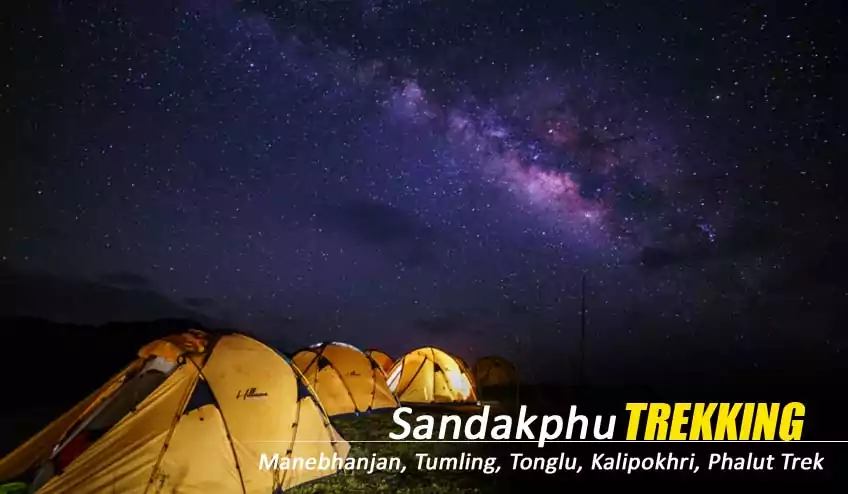Sandakphu Phalut Trekking and Camp Stay at Night with NatureWings