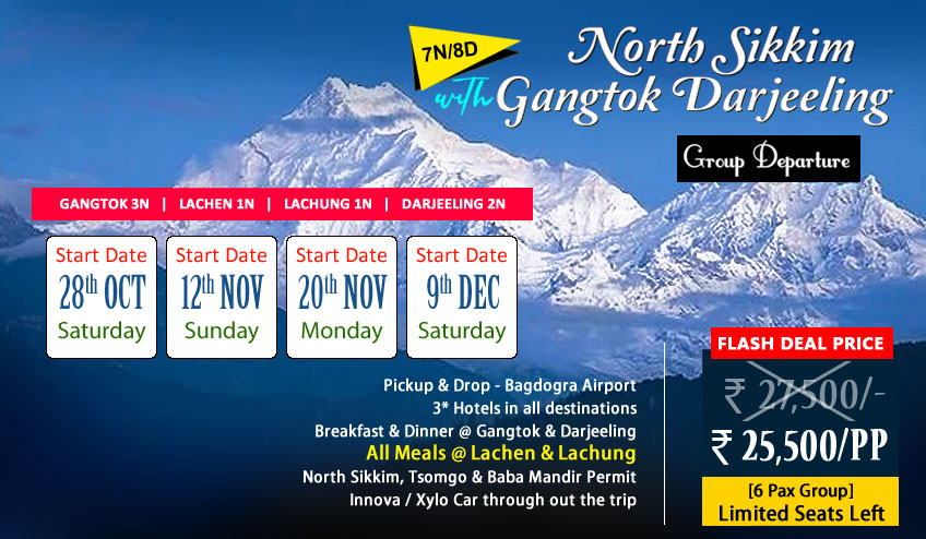 darjeeling gangtok package tour