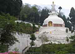 Japanese-Temple-and-Peace-Pagoda in Darjeeling