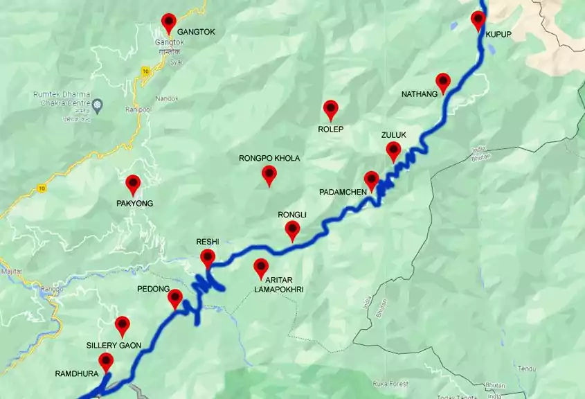 silk route package tour map