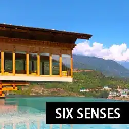 book six senses luxury 5 star hotel in thimphu bhutan with NatureWings Holidays