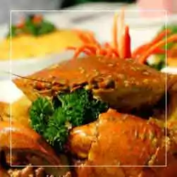 sundarban tour cost food menu - Crab Curry