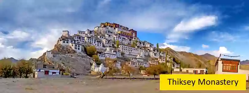 thiksey monastery leh ladakh tour package with NatureWings Holidays