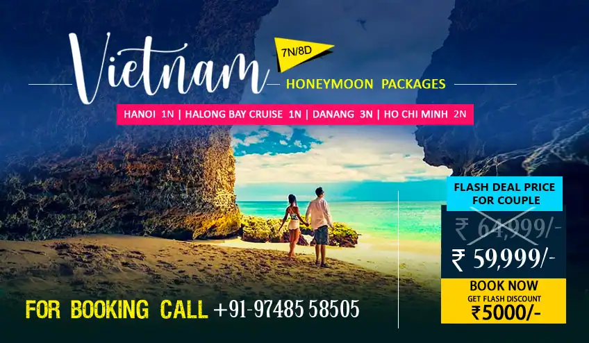 Vietnam Honeymoon Package Tour from Kolkata
